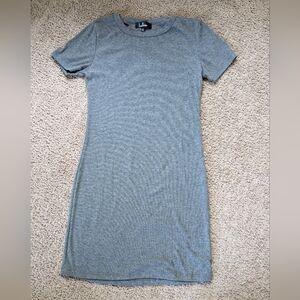 Lulu's Gray T-Shirt Dress 🩶